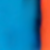 Azul naranja