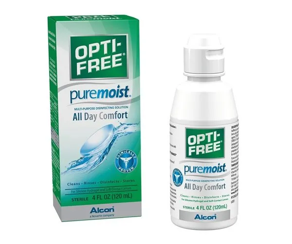SOLUCIÓN DE LIMPIEZA OPTI FREE 120ML