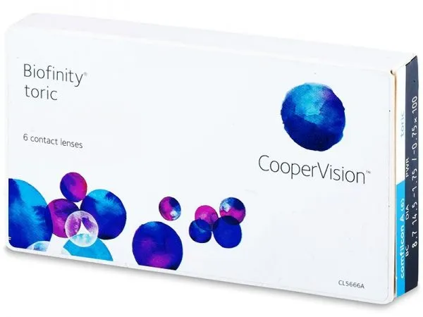 LENTES DE CONTACTO BIOFINITY-ASTIGMATISMO